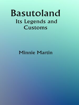 cover image of Basutoland